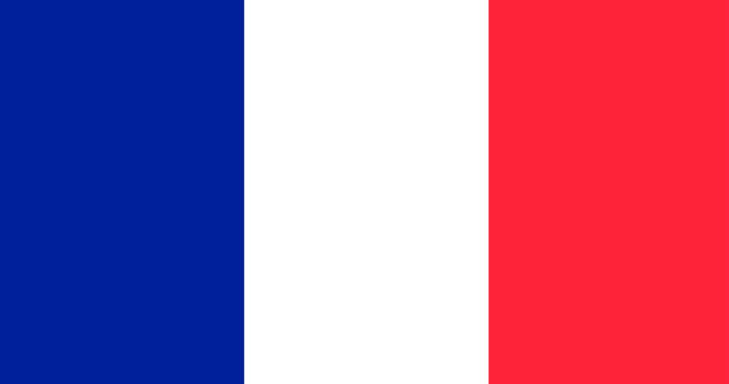 drapeau france langage français
