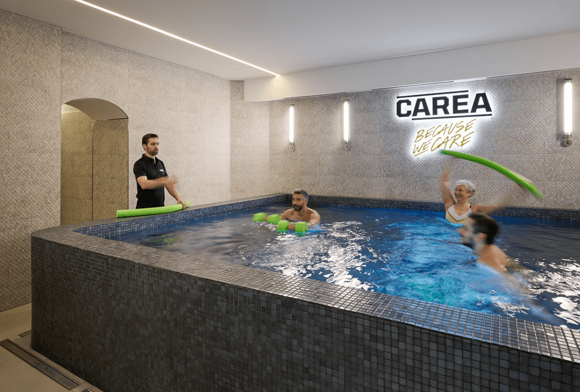 Piscine de balnéothérapie CAREA Paris