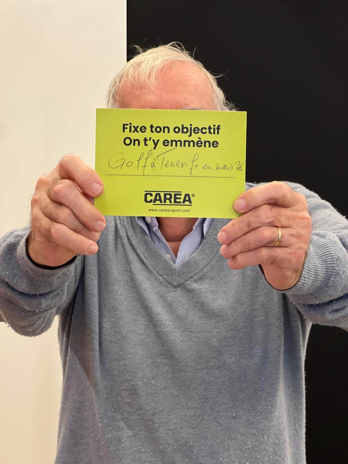 Patient CAREA objectif golf